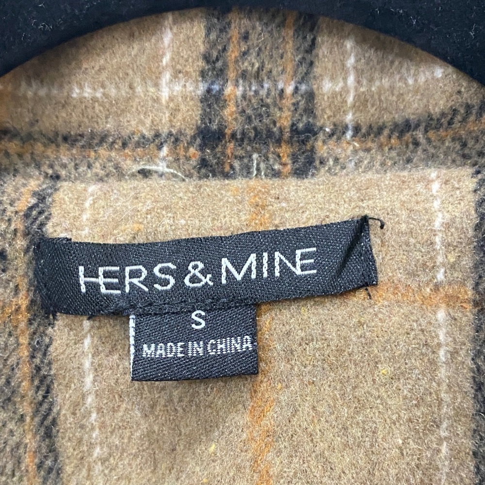 Kersh Plaid Utility Jacket - Brown and Black - Picture 2 of 4